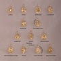 Avaline The Emblem Gold Charms