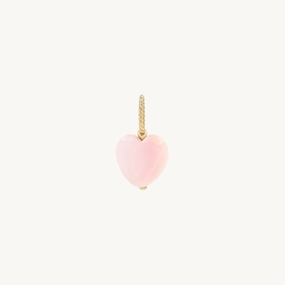 Avaline Catbird Pink Heart Charm