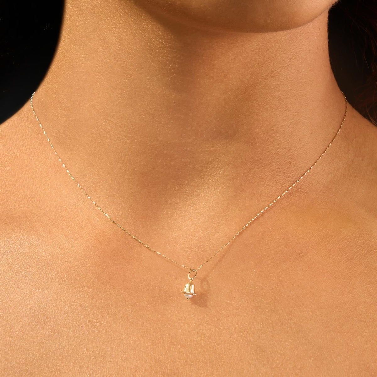 Avaline A Flower For You Gold Charm