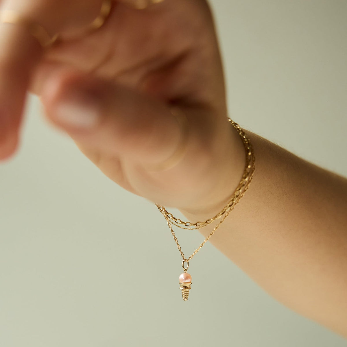Avaline Pearl Ice Cream Charm