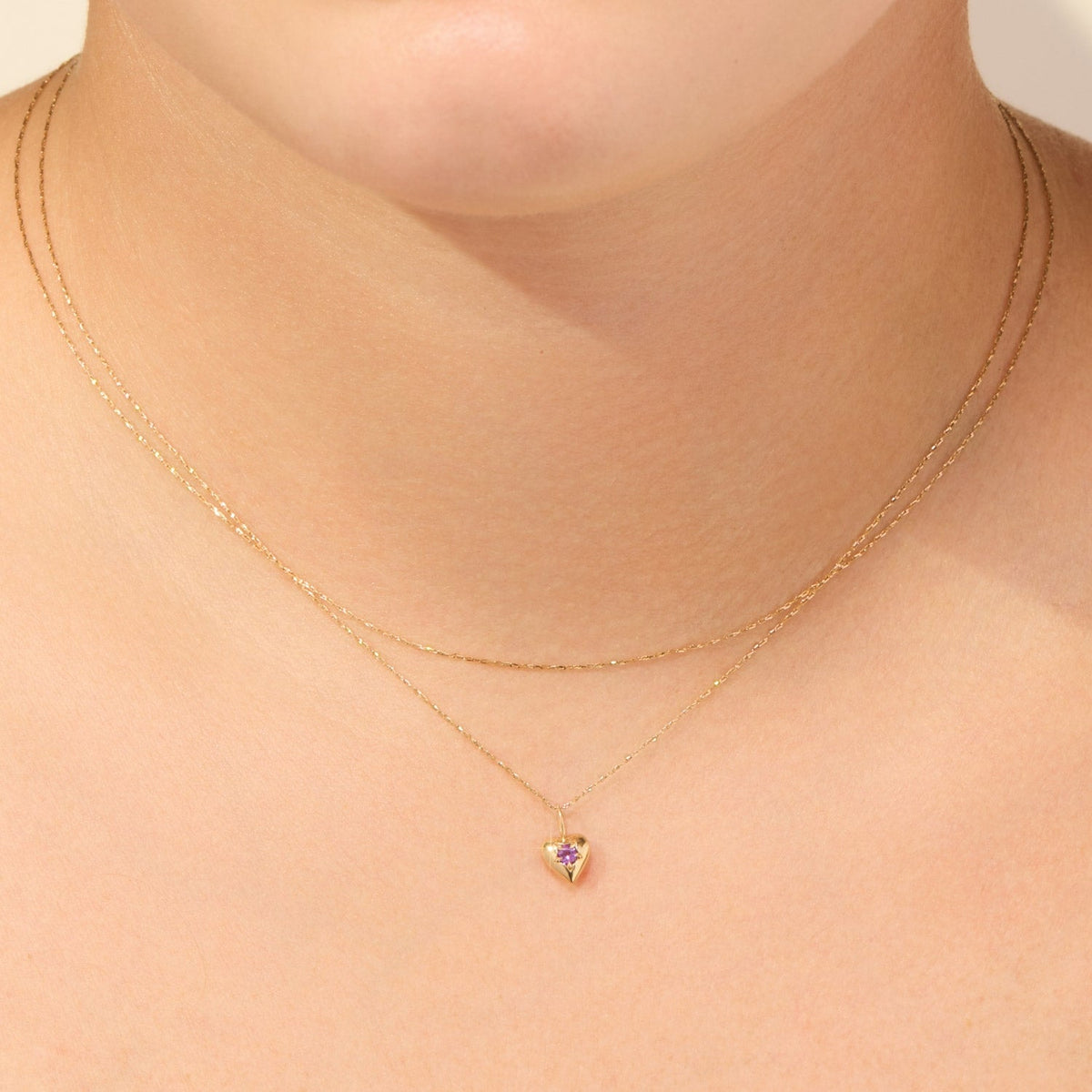 Avaline Sweet Heart Birthstone Charm