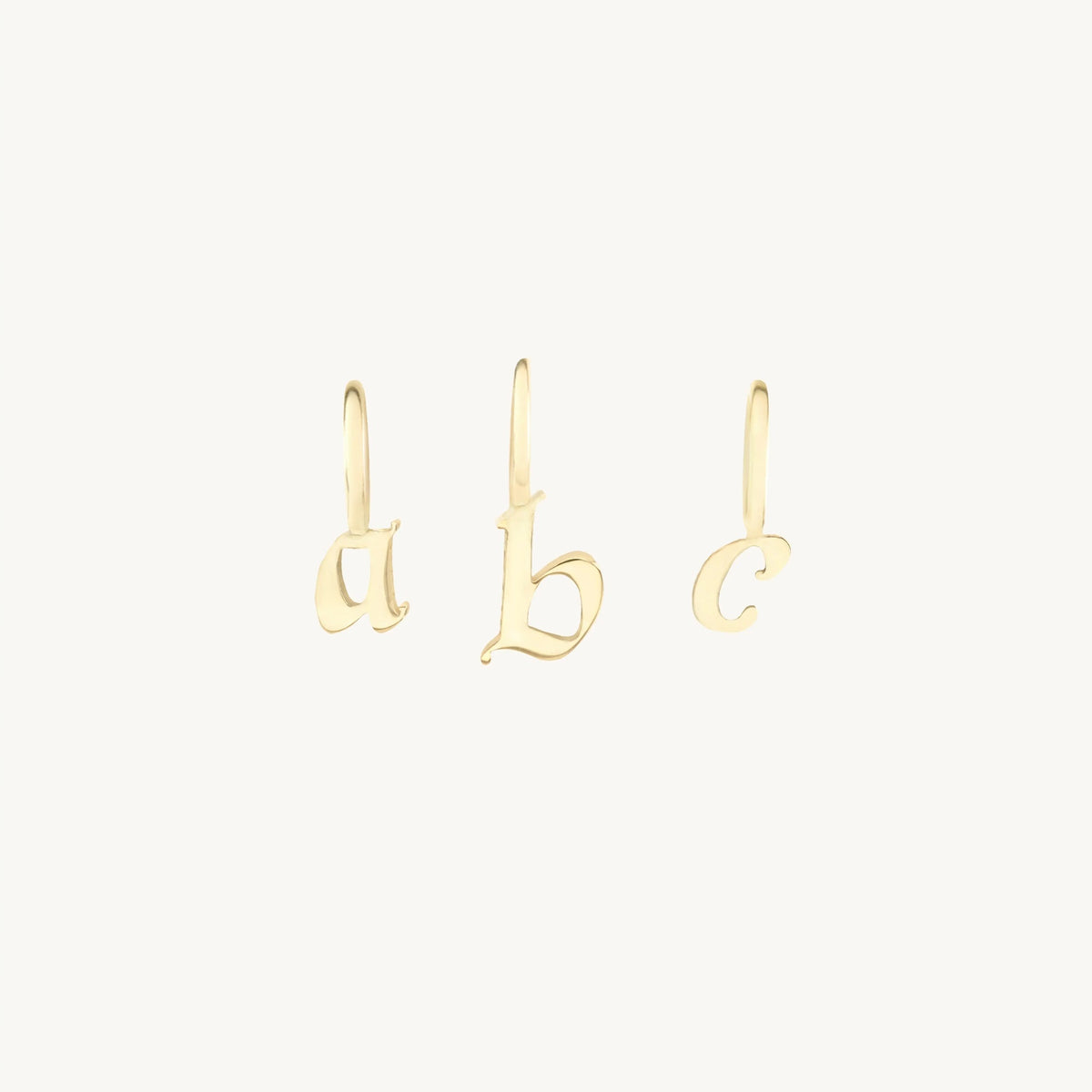 Avaline Second Nature Alphabet Gold Charm