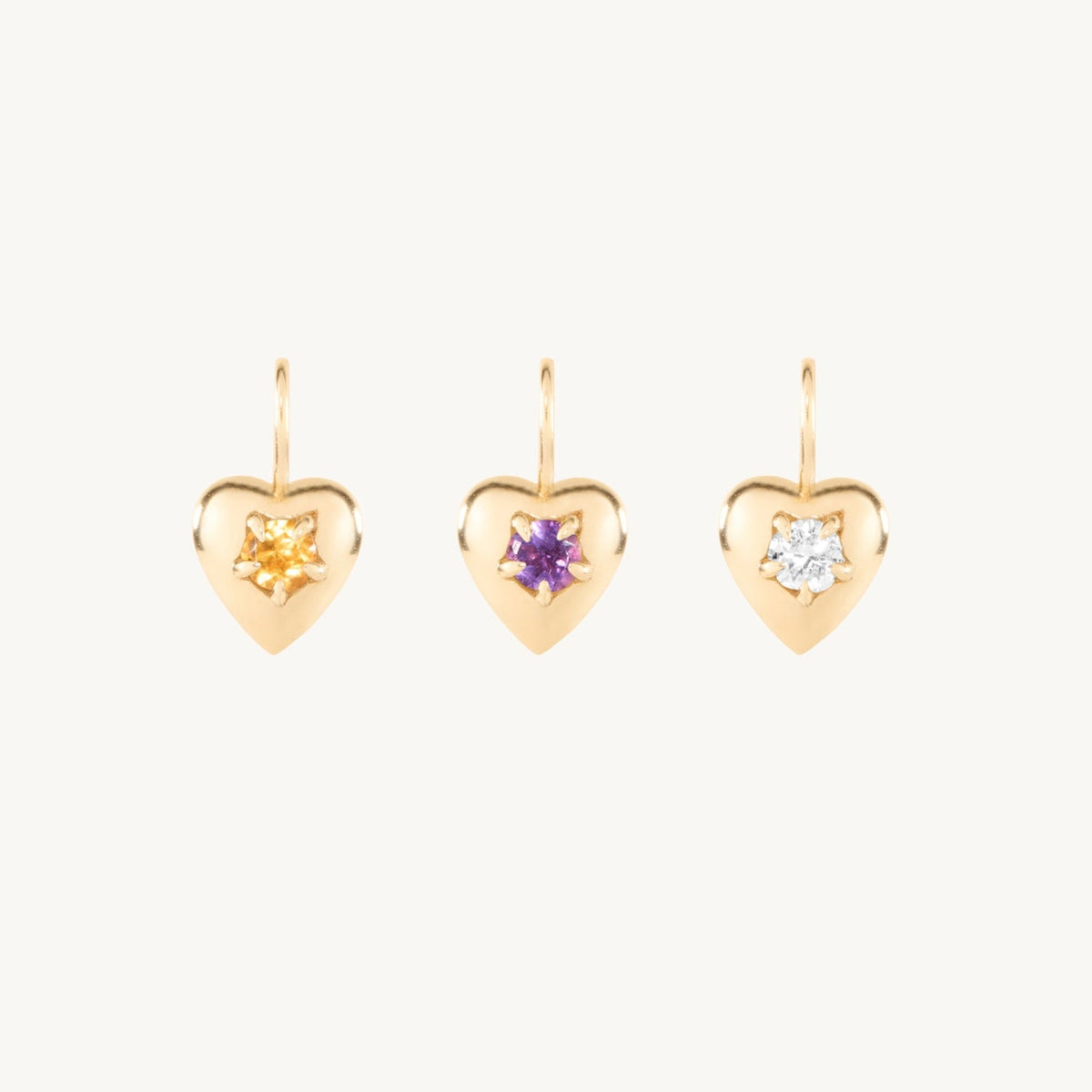 Avaline Sweet Heart Birthstone Charm