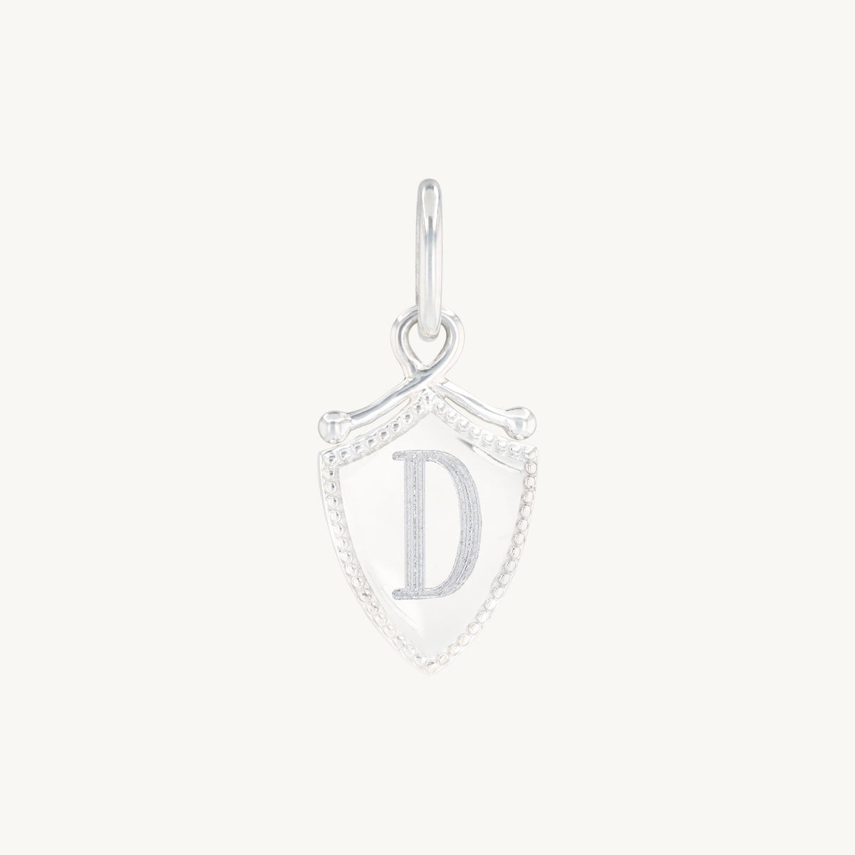 Avaline Oak Shield Charm Large