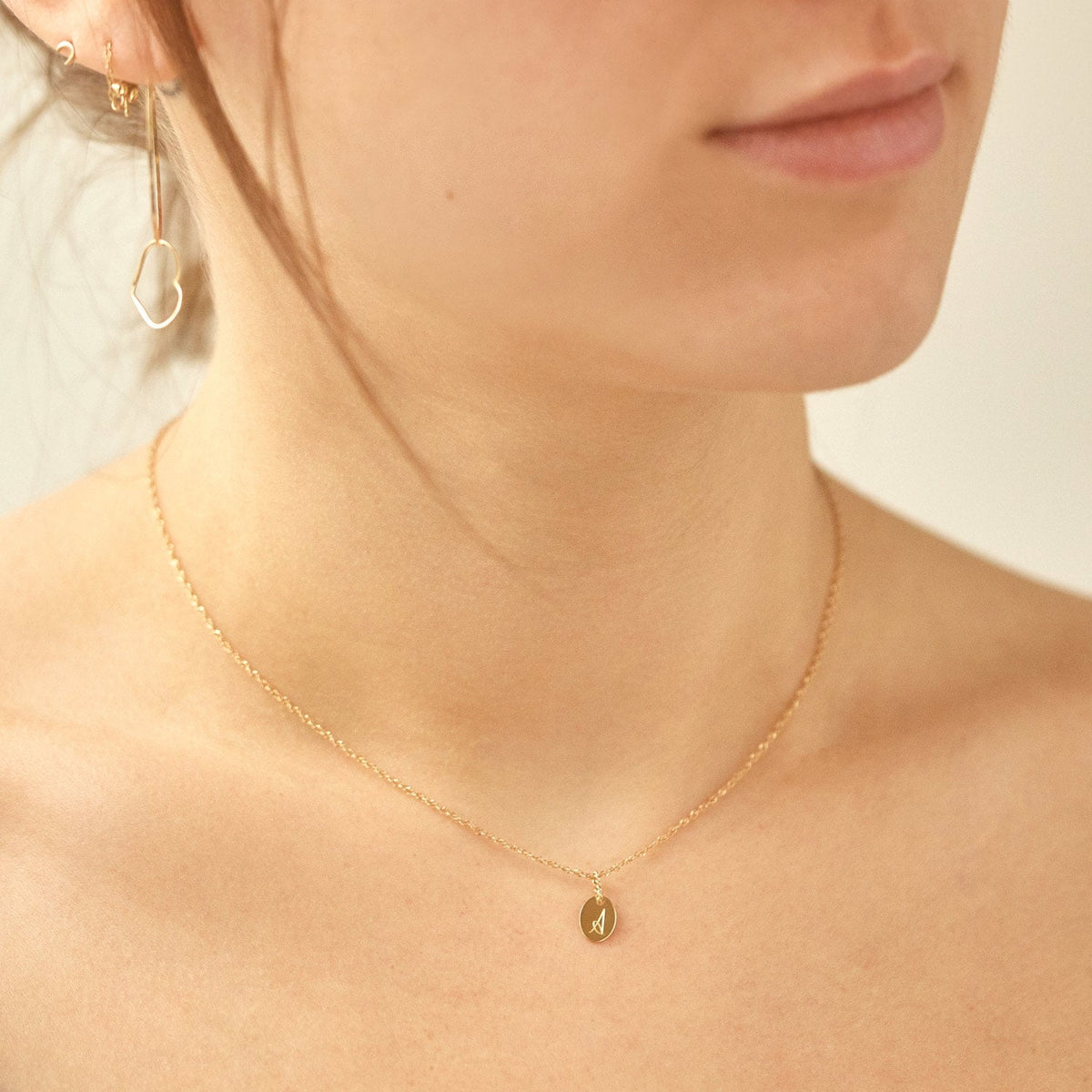 Avaline Baby Gold Letter Charm