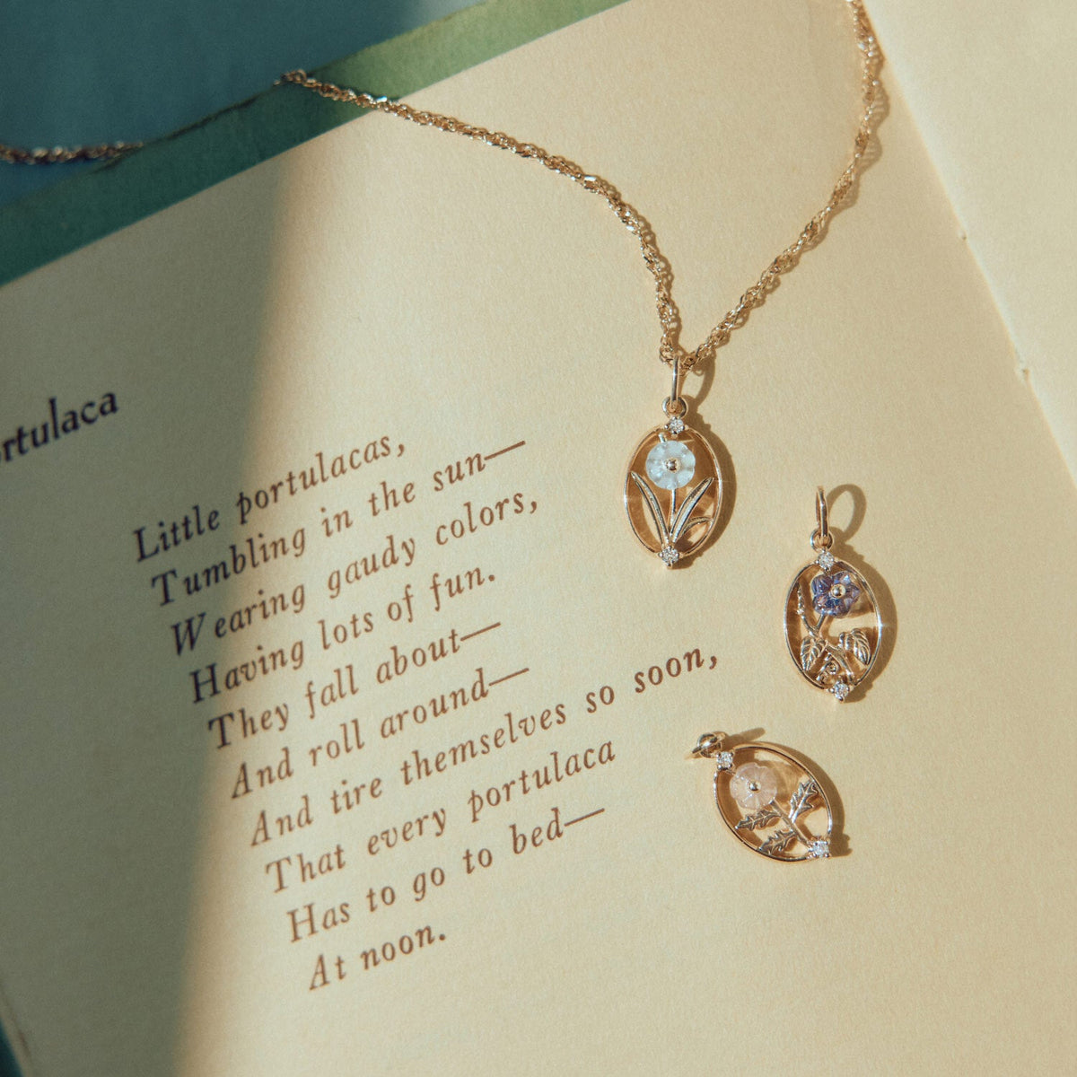 Avaline Flower Season Charm