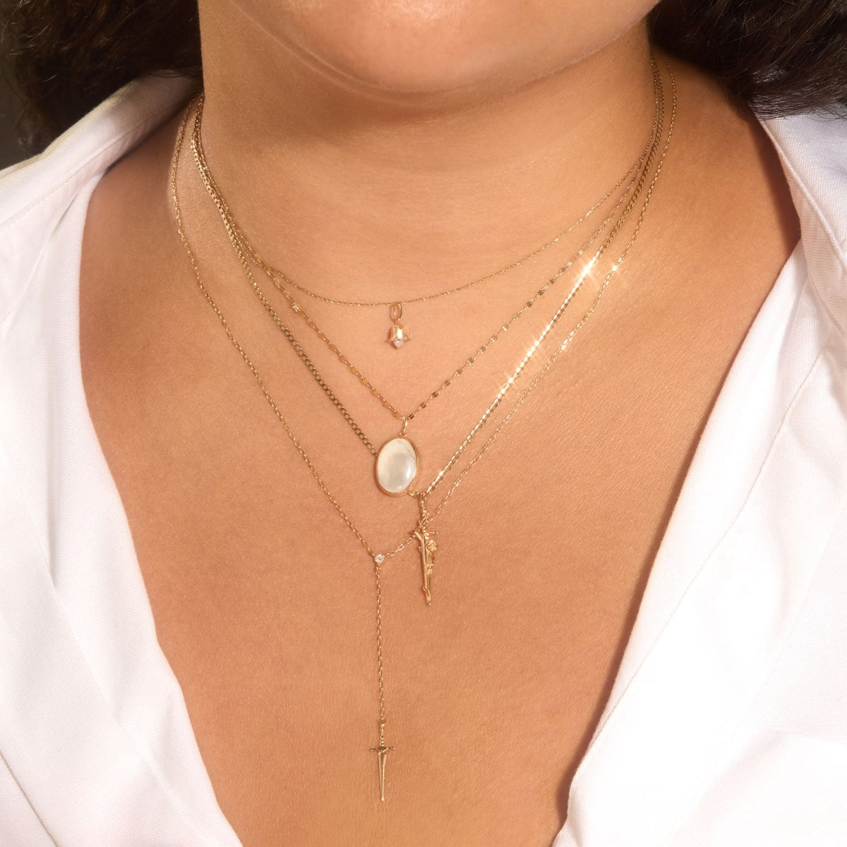 Avaline Kismet Gold Charm