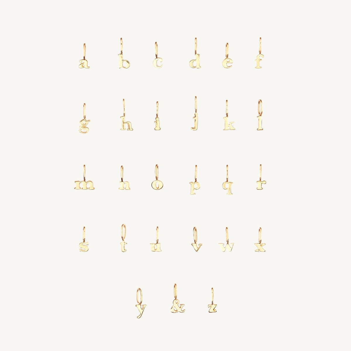 Avaline Tiniest Alphabet Charm
