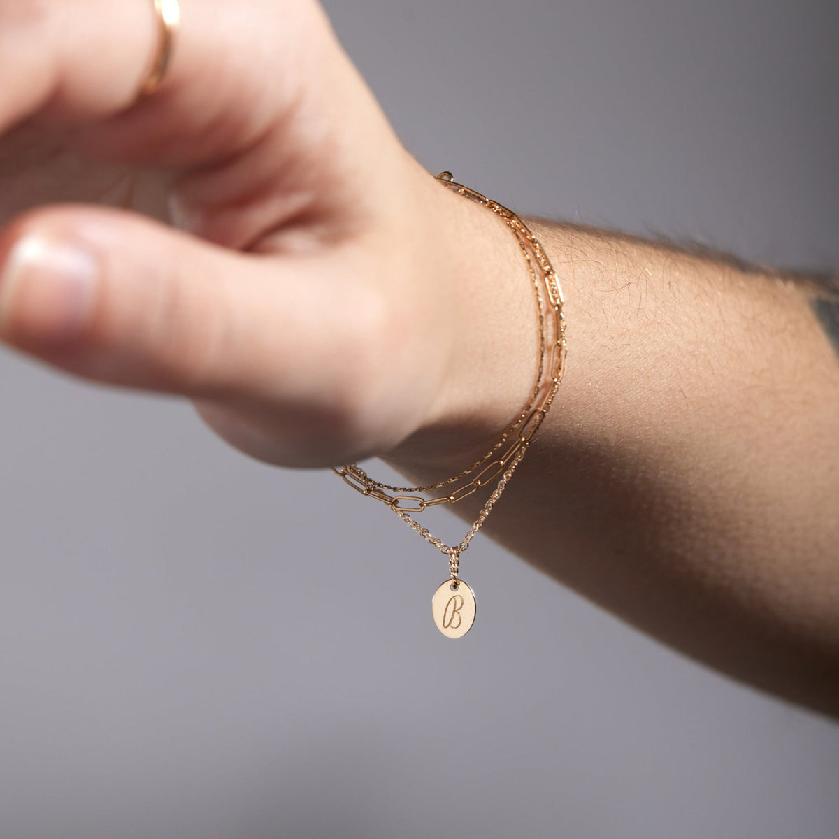 Avaline Baby Gold Letter Charm