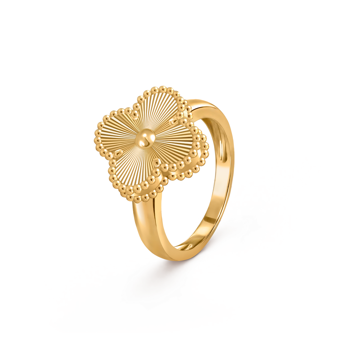 Avaline Alhambra ring, Gold