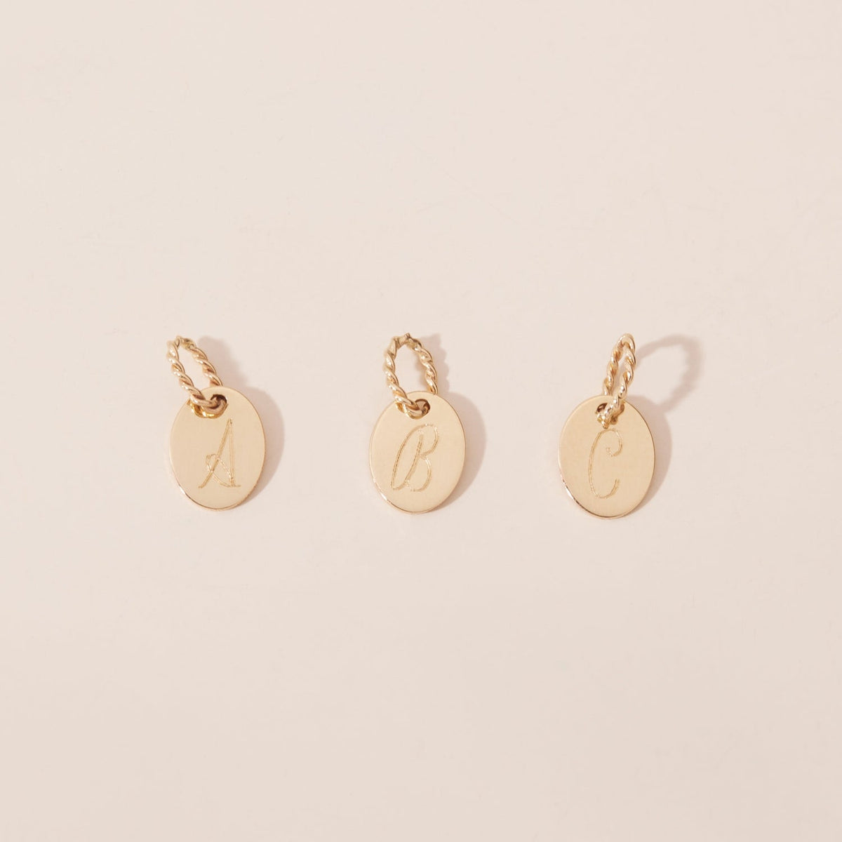 Avaline Baby Gold Letter Charm