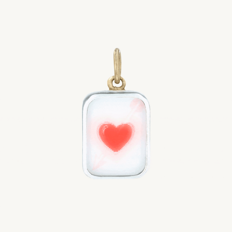 Avaline Heart Arrow Winky Charm
