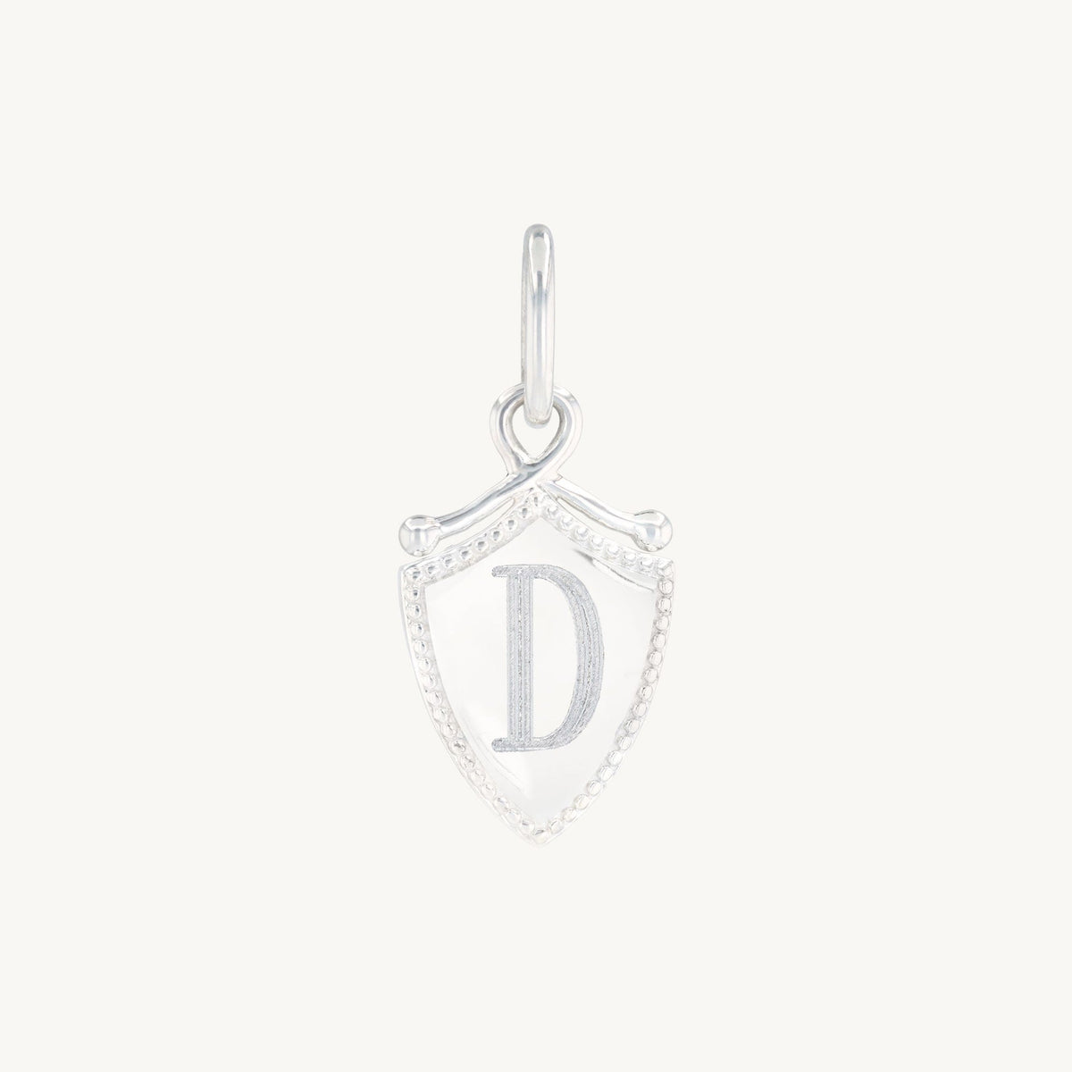 Avaline Oak Shield Charm Large