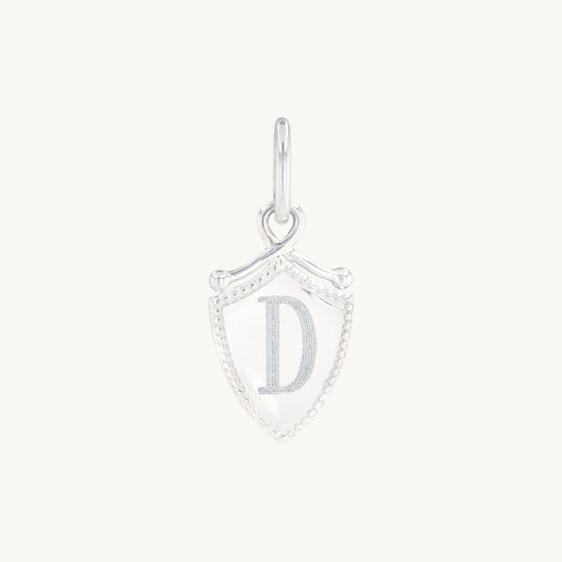 Avaline Oak Shield Charm Large