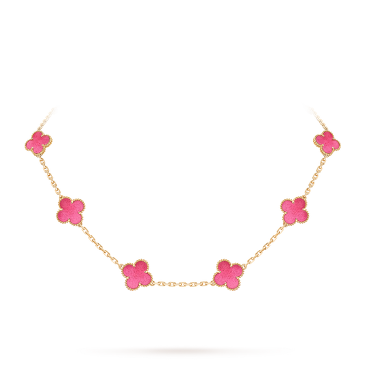 Avaline Alhambra necklace, Enamel
