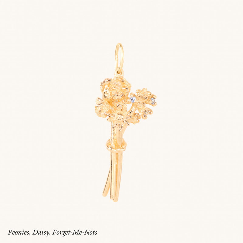 Avaline Secret Garden Bouquet Charm