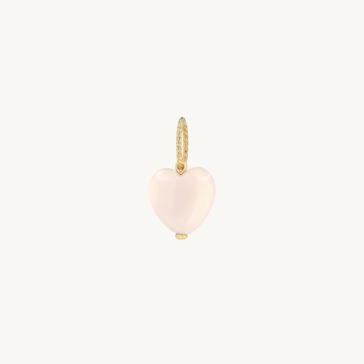 Avaline Catbird Pink Heart Charm