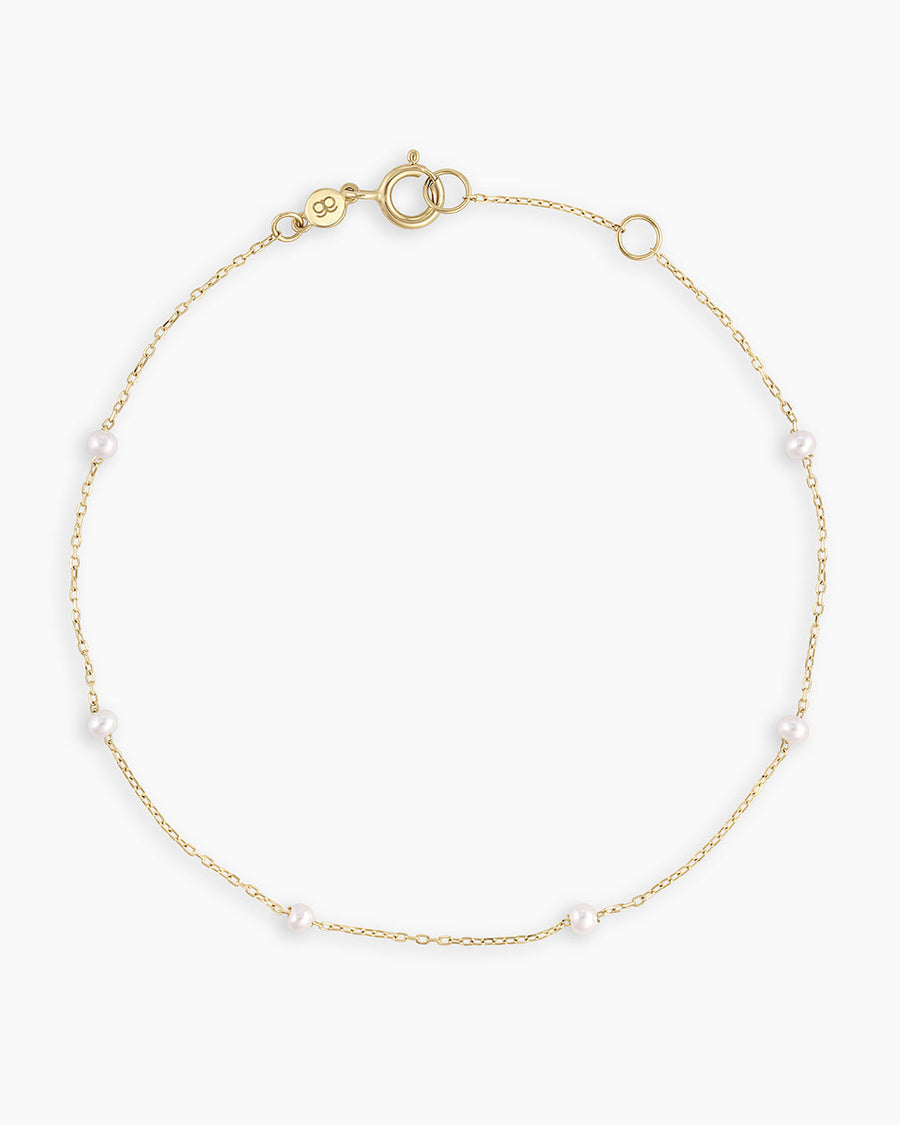 Avaline 14K Gold Pearl Newport Bracelet