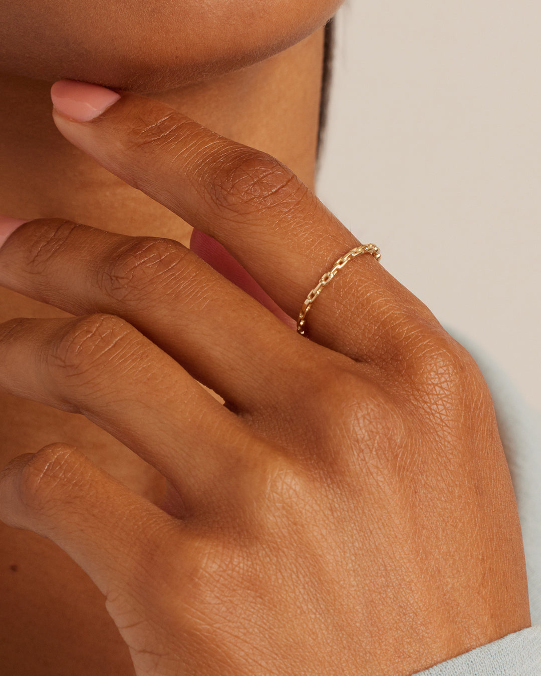 Avaline 14K Gold Parker Ring
