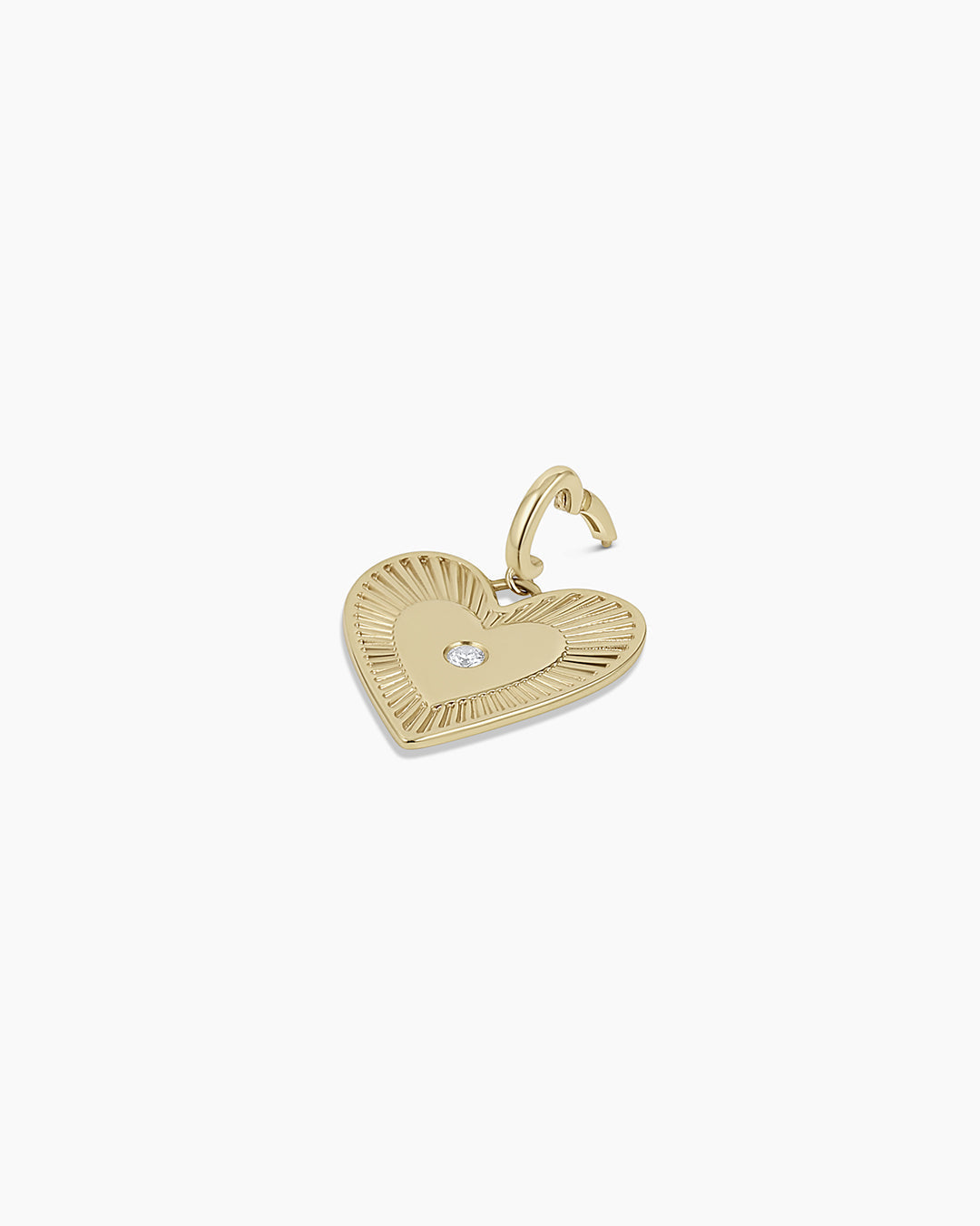 Avaline 14K Diamond Love Charm