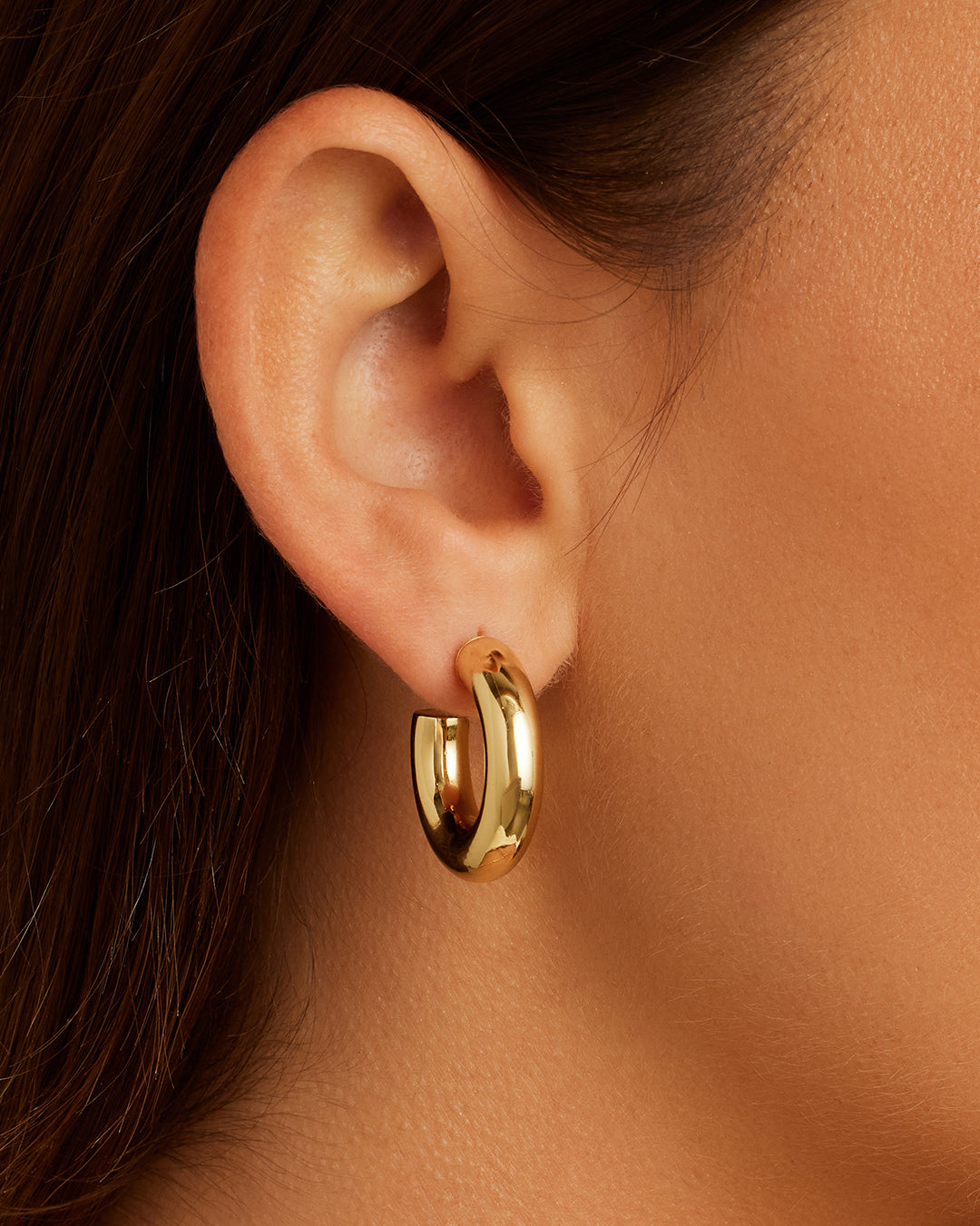 Avaline Lou Statement Small Hoops
