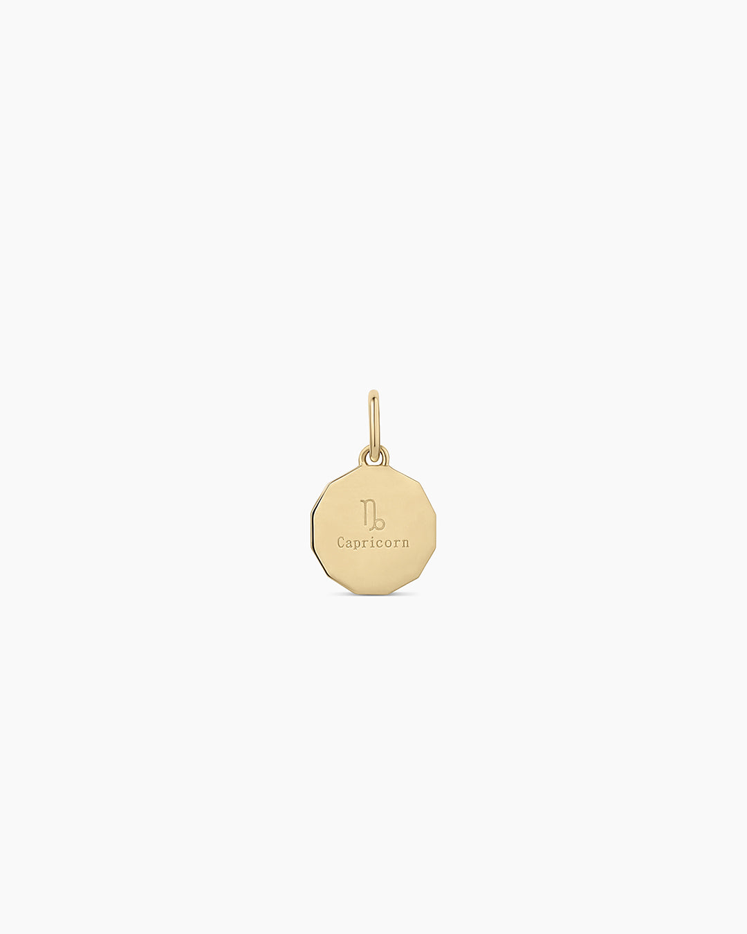 Avaline 14K Diamond Zodiac Coin Charm