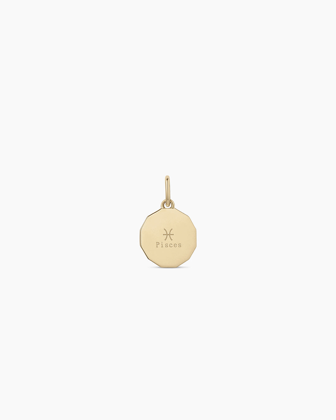 Avaline 14K Diamond Zodiac Coin Charm