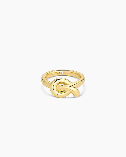 Avaline Infinity Knot Ring