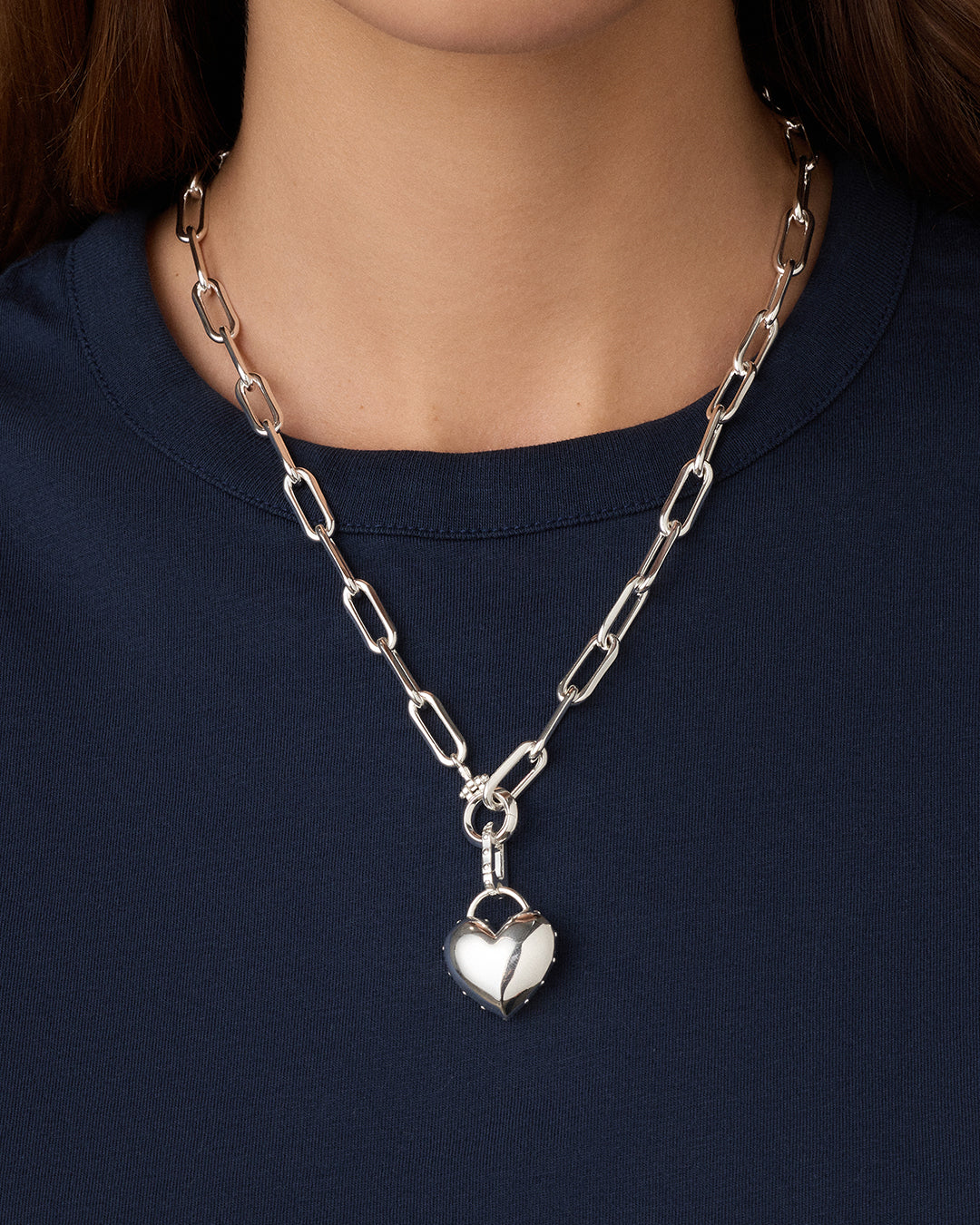 Avaline Heart Statement Charm