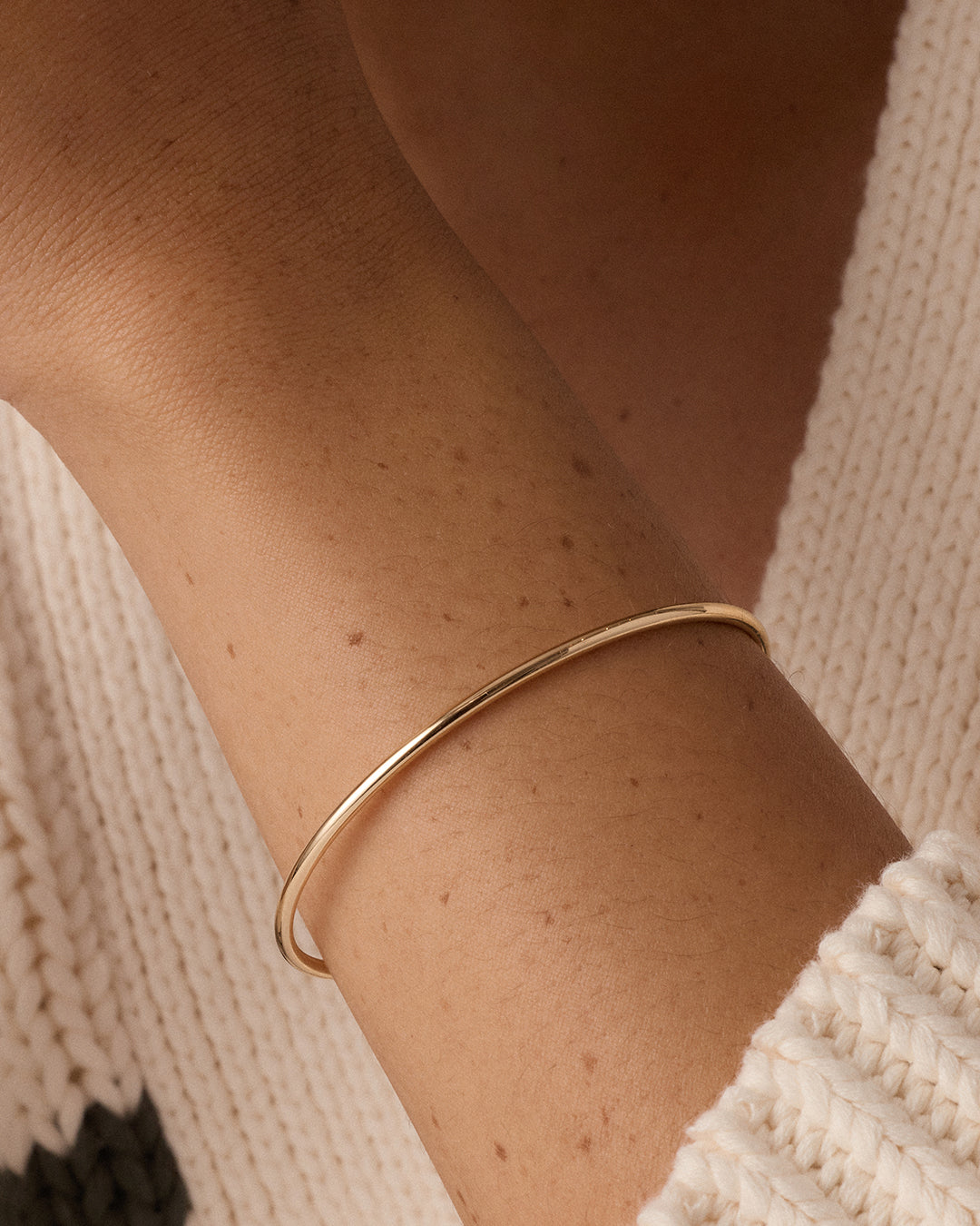 Avaline 14K Gold Everyday Cuff