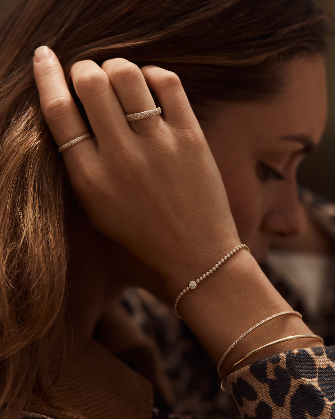 Avaline 14K Diamond Melbourne Cuff