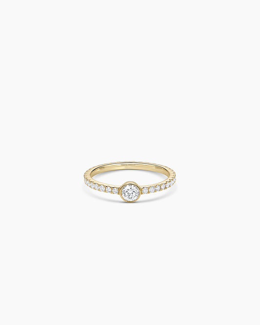 Avaline 14K Lab Grown Diamond Circle Eternity Ring