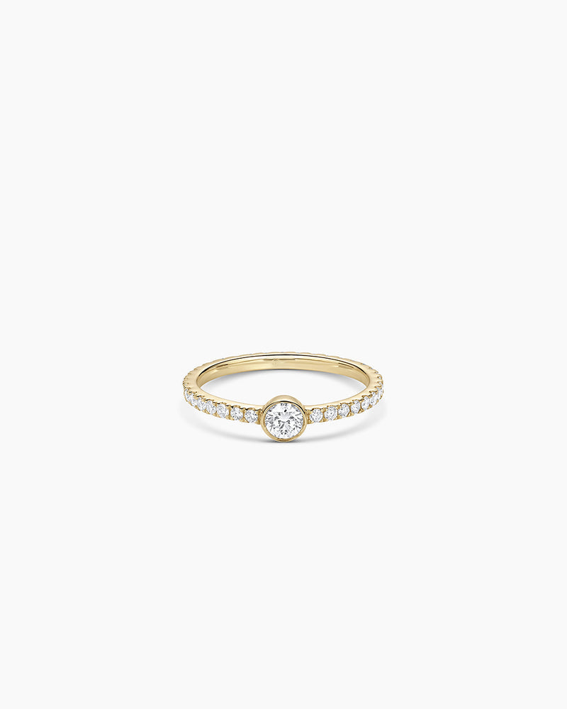 Avaline 14K Lab Grown Diamond Circle Eternity Ring
