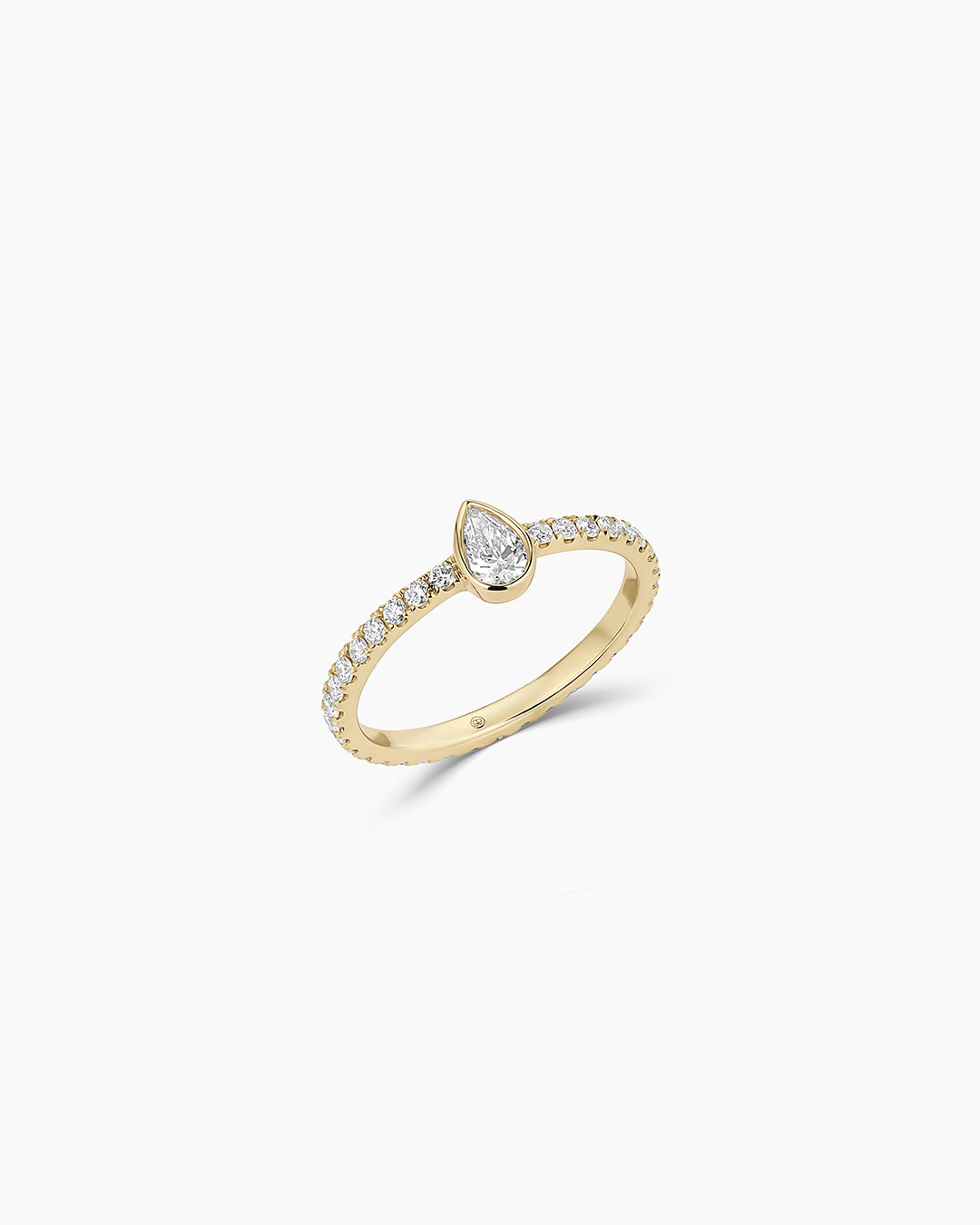 Avaline 14K Lab Grown Diamond Pear Eternity Ring