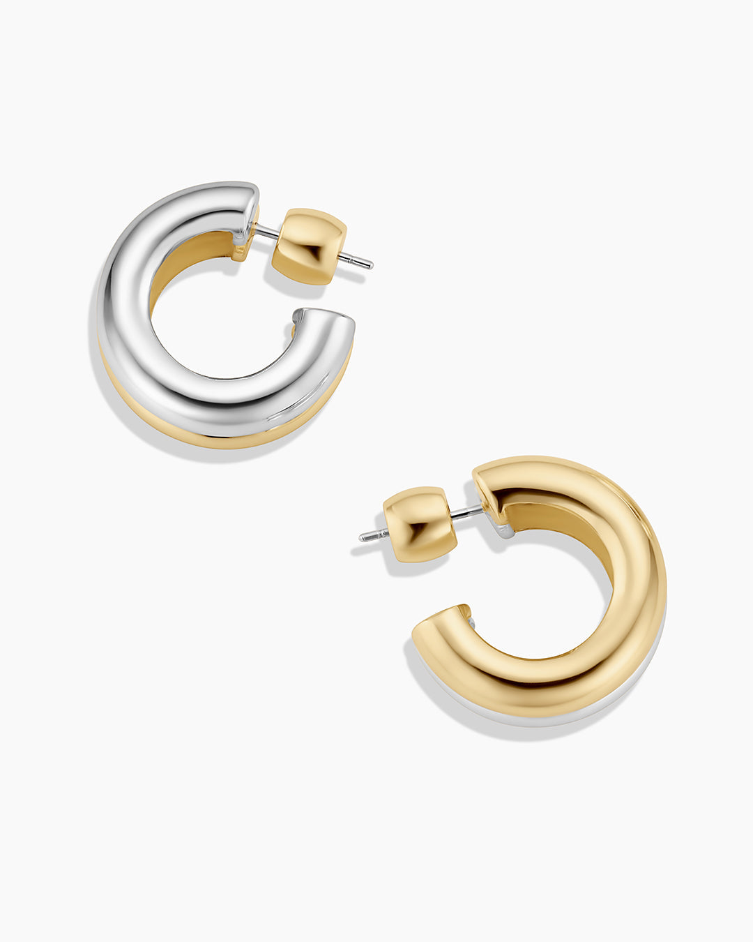 Avaline Lou Mixed Stacked Hoops
