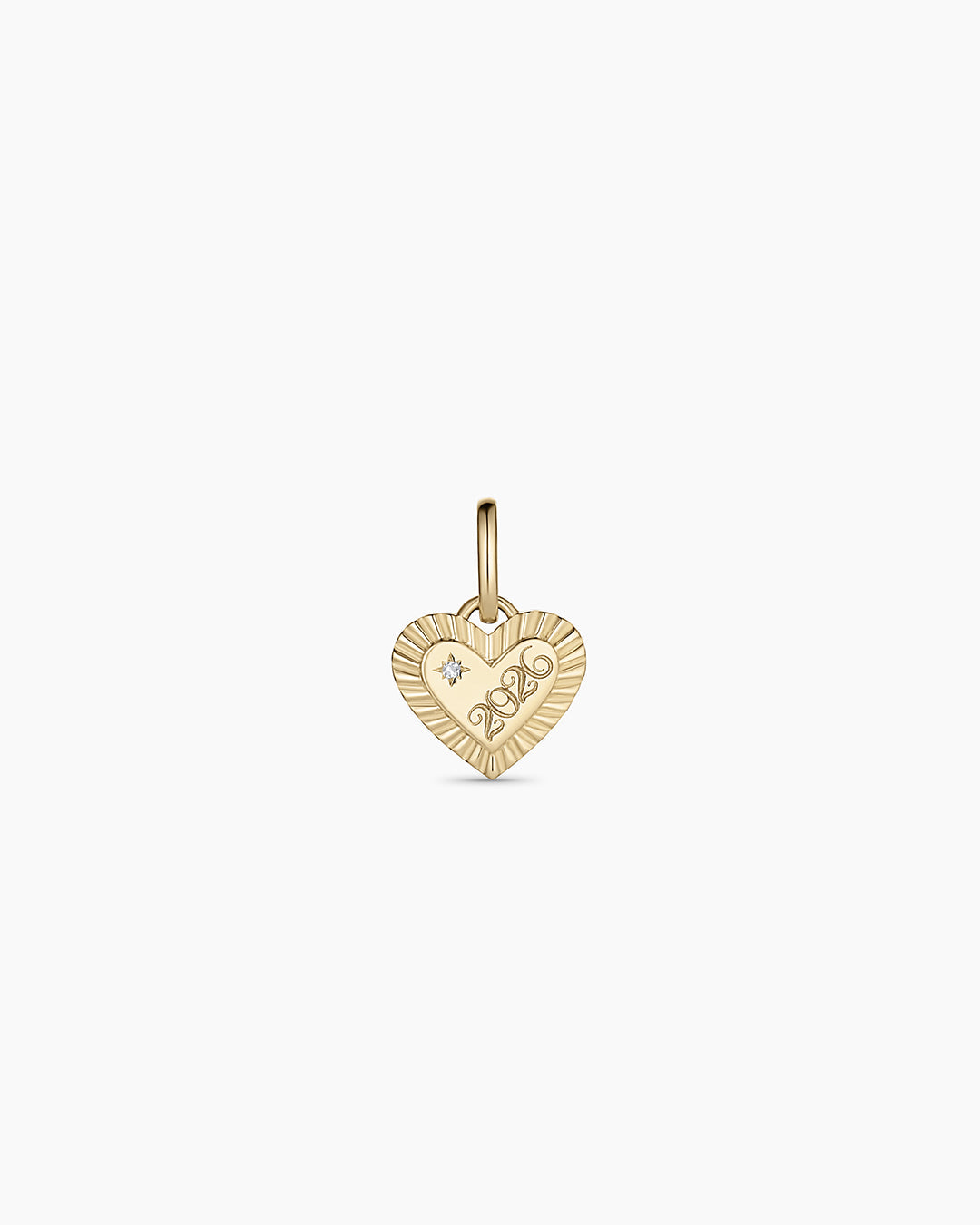 Avaline 14K Gold Milestone Heart Charm