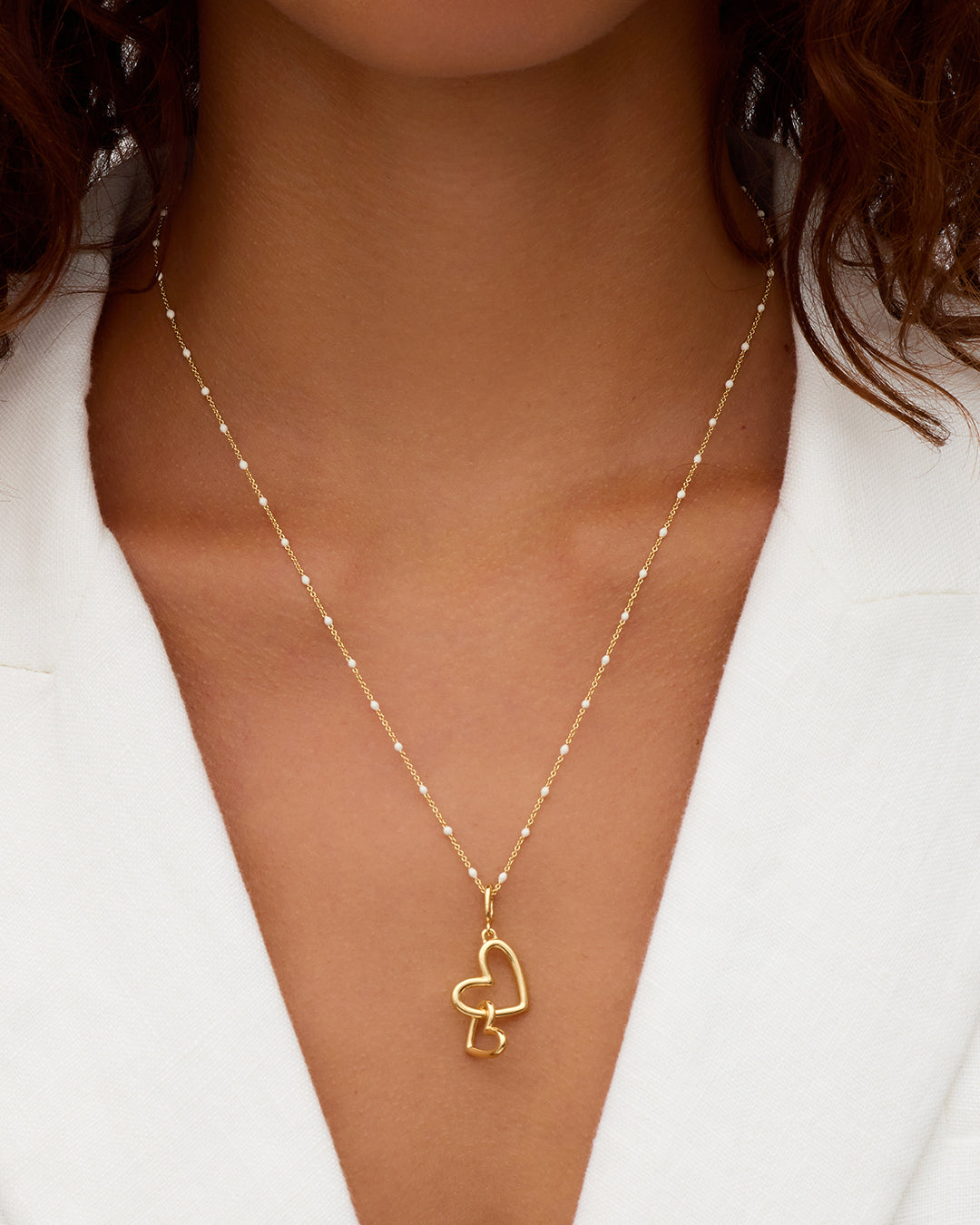 Avaline Interlocking Heart Parker Charm