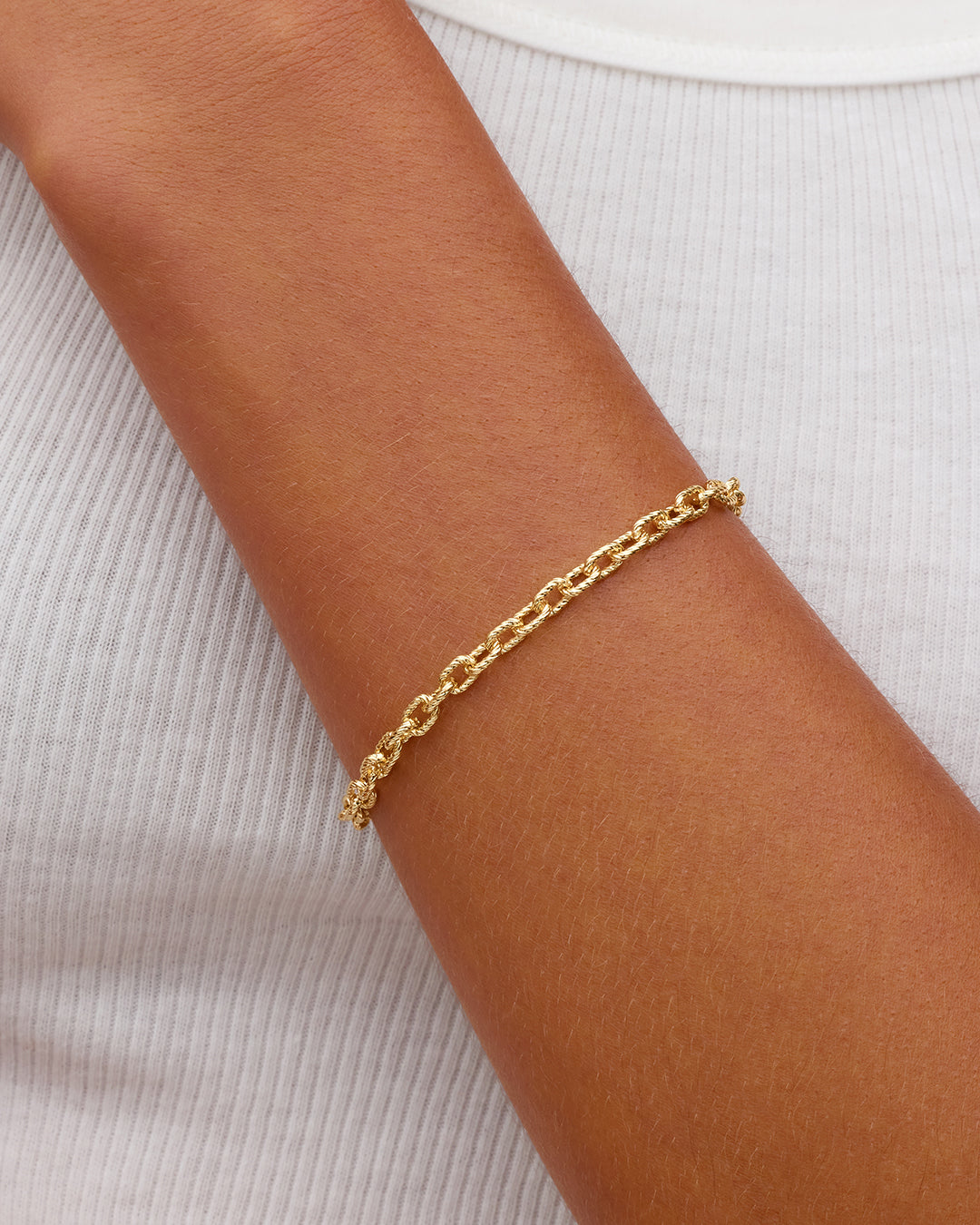 Avaline Crew Mini Link Bracelet