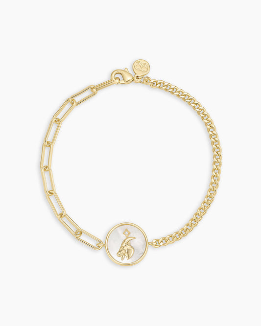 Avaline Vintage Zodiac Bracelet