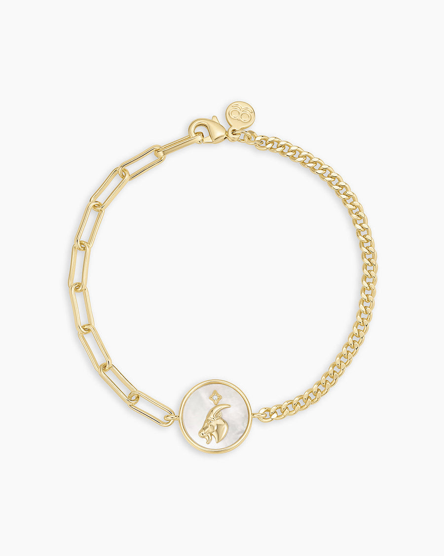 Avaline Vintage Zodiac Bracelet