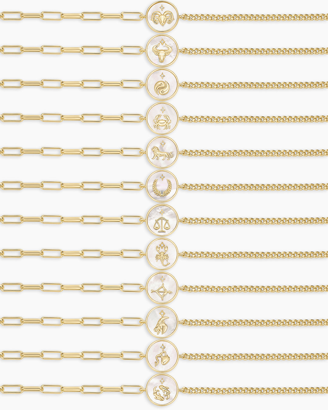 Avaline Vintage Zodiac Bracelet
