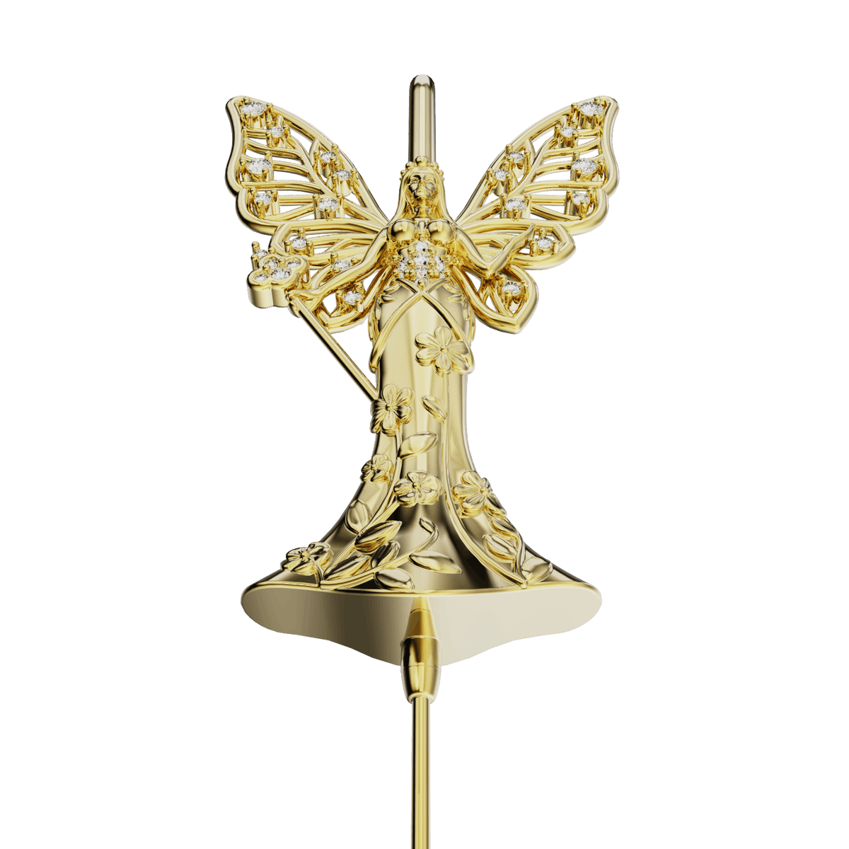 Forrest Fairy ear cuff, detail of the design