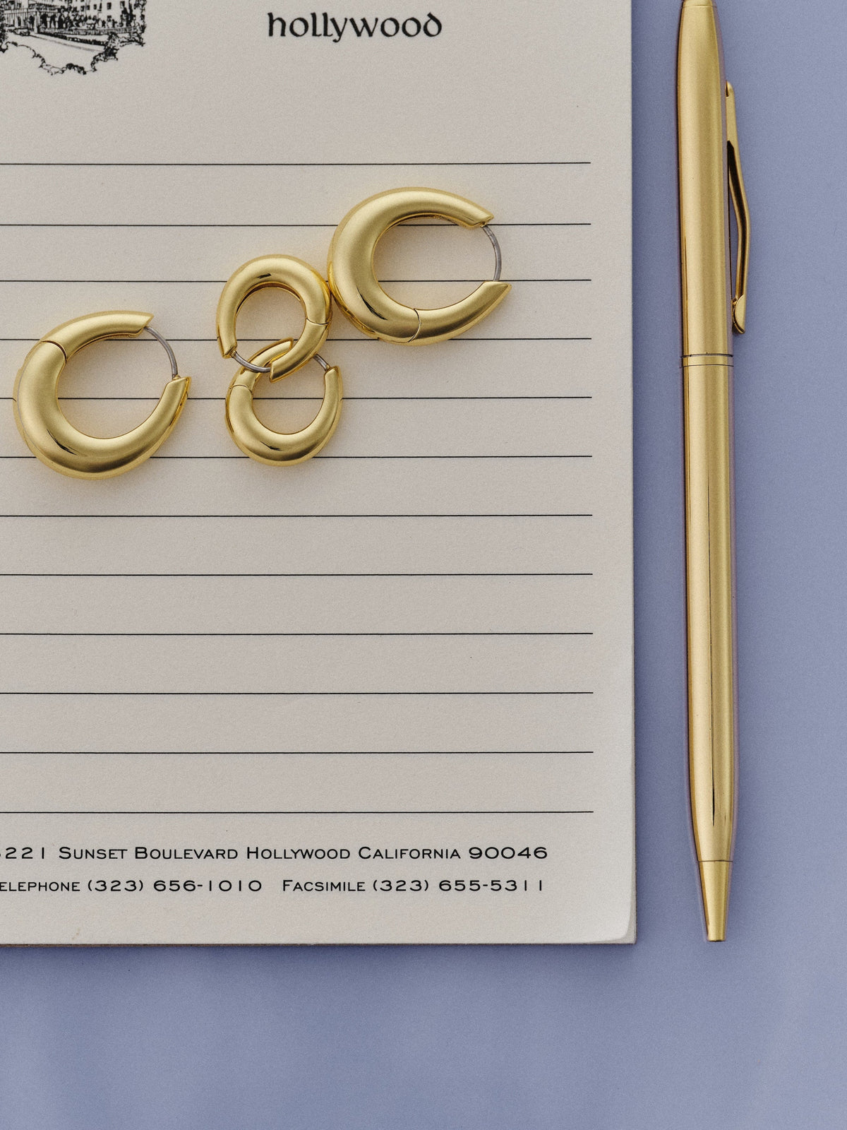 Avaline Lou Oval Hoops