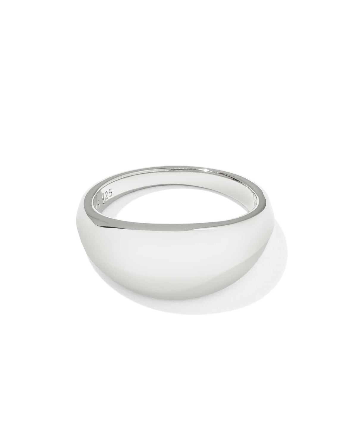 Avaline Alani 18k Gold Vermeil Metal Band Ring 