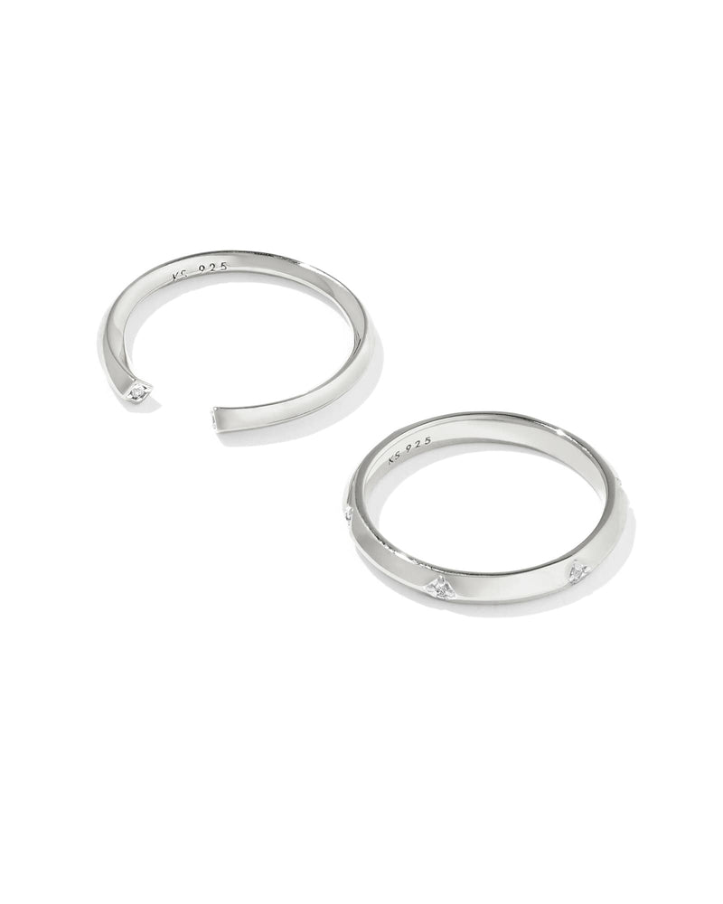 Avaline Alani Mixed Metal Ring Set