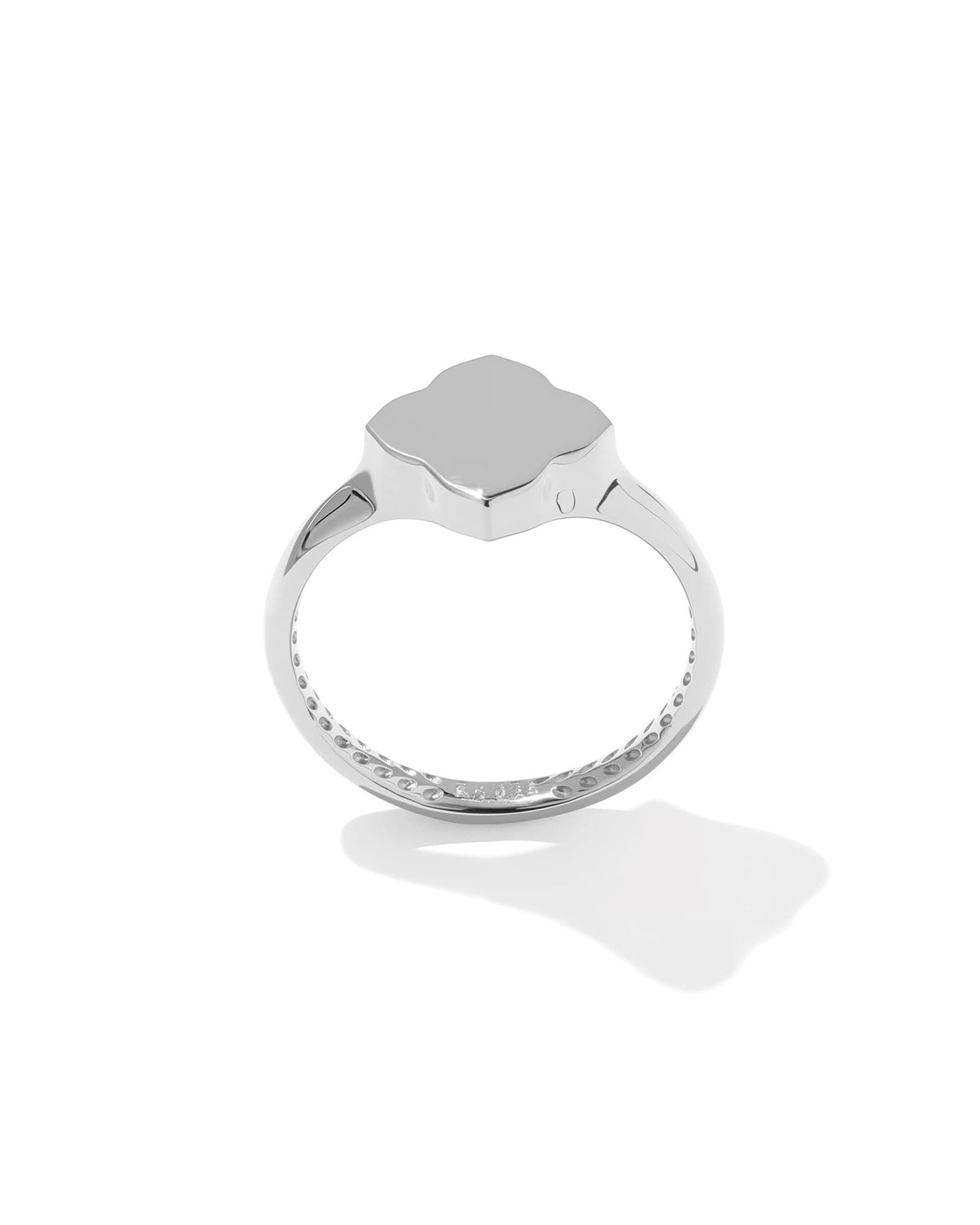 Avaline Dira Sterling Silver Metal Band Ring