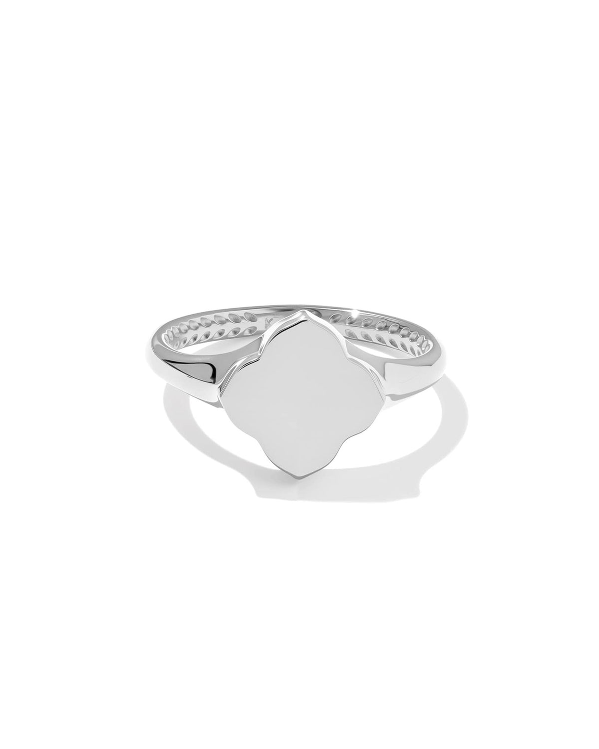 Avaline Dira Sterling Silver Metal Band Ring
