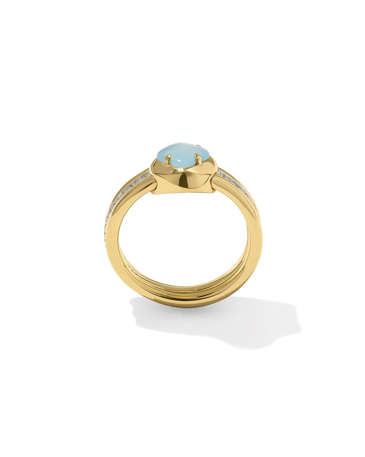 Avaline Kailyn 18k Gold Vermeil Band Ring