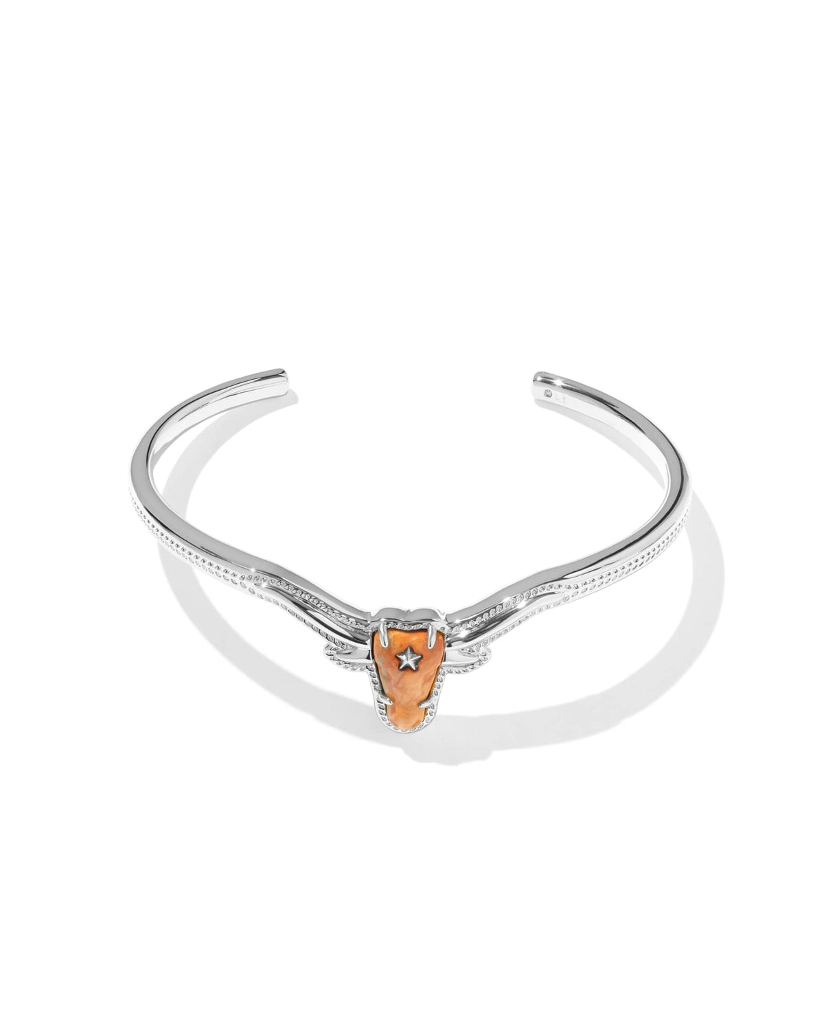 Avaline Longhorn Gold Cuff Bracelet