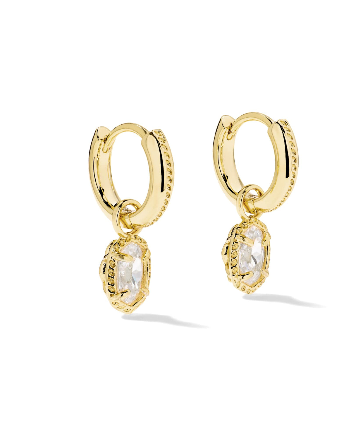 Avaline Mini Ellie Luxe Gold Huggie Earrings